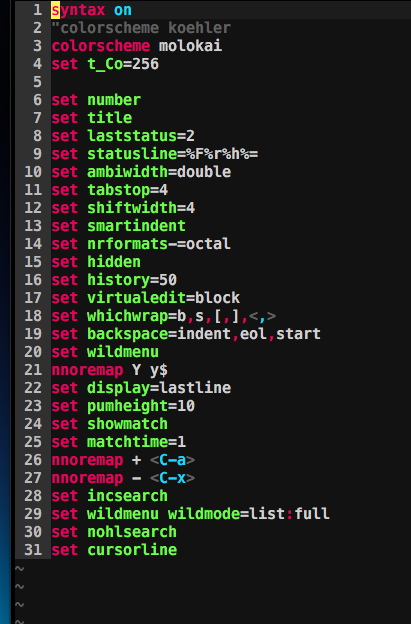 vim
